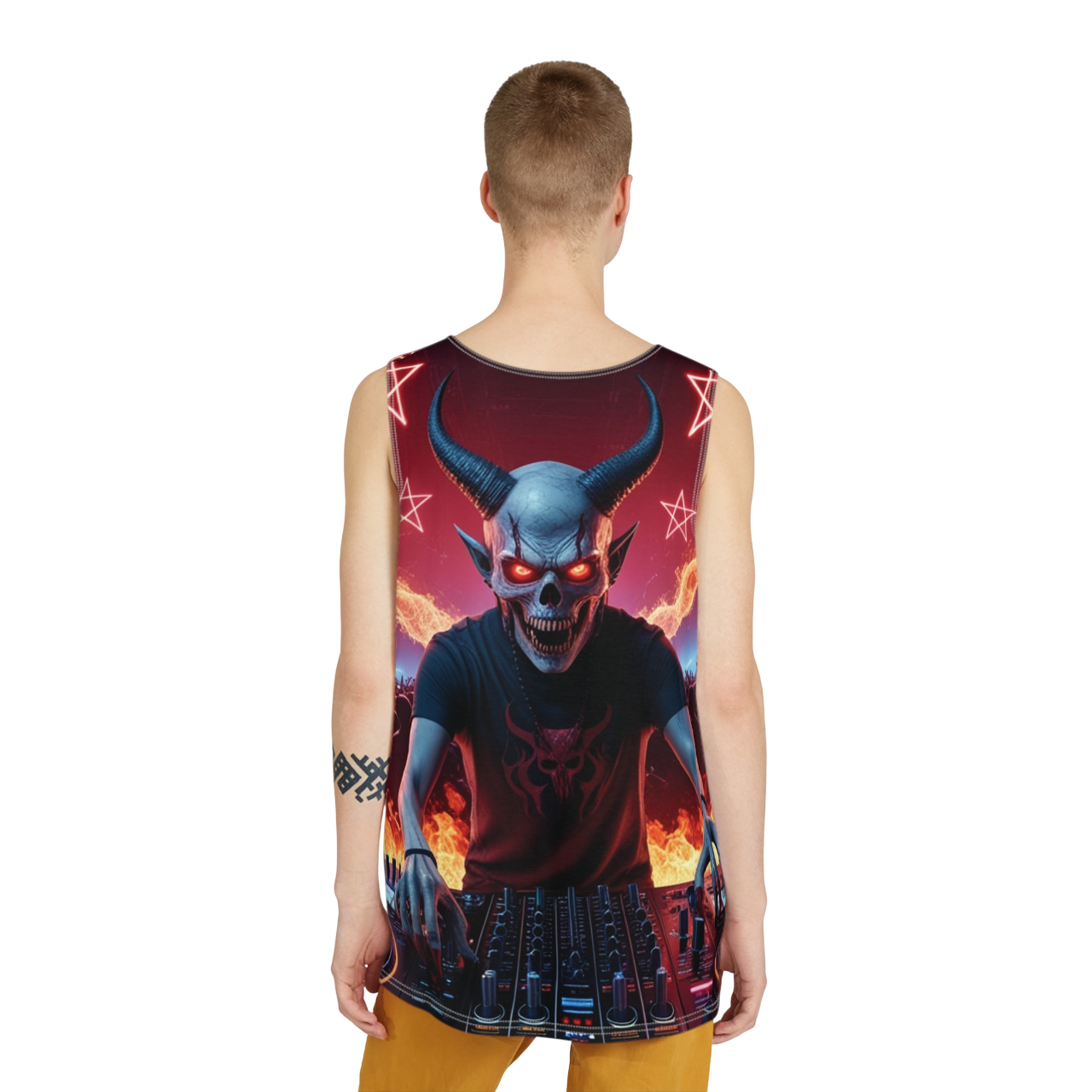 Graphic Tank Top for Men - "When Good is Powerless, it is Evil"